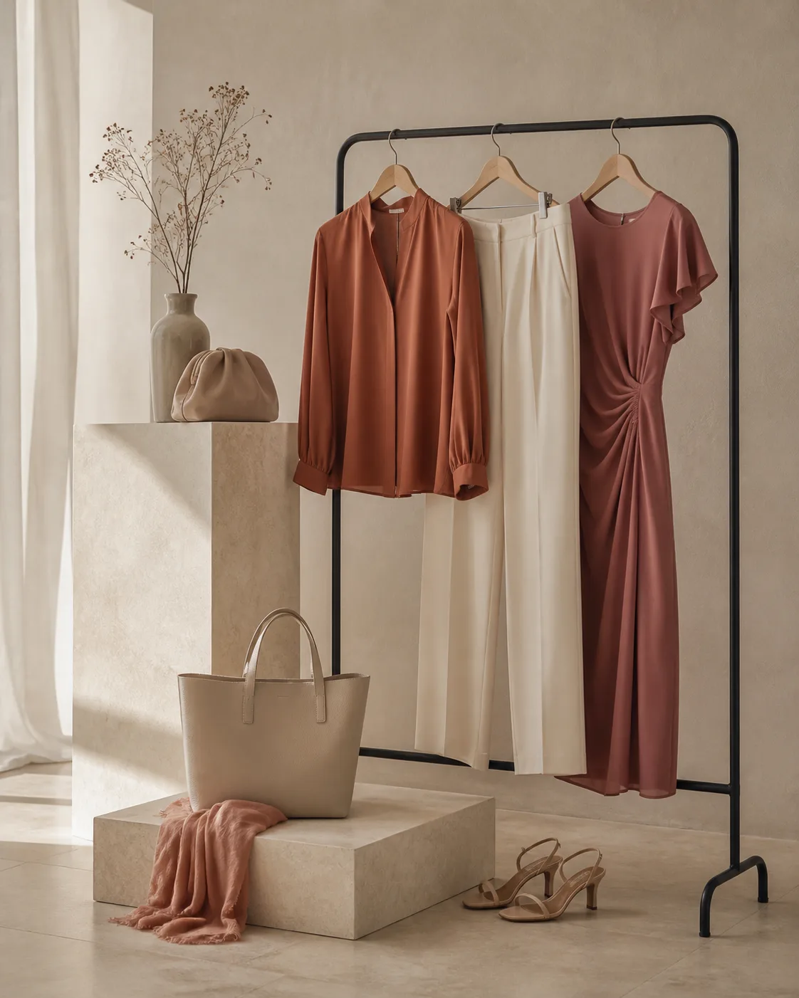 Composição editorial para Moda feminina em Pouso Alegre
